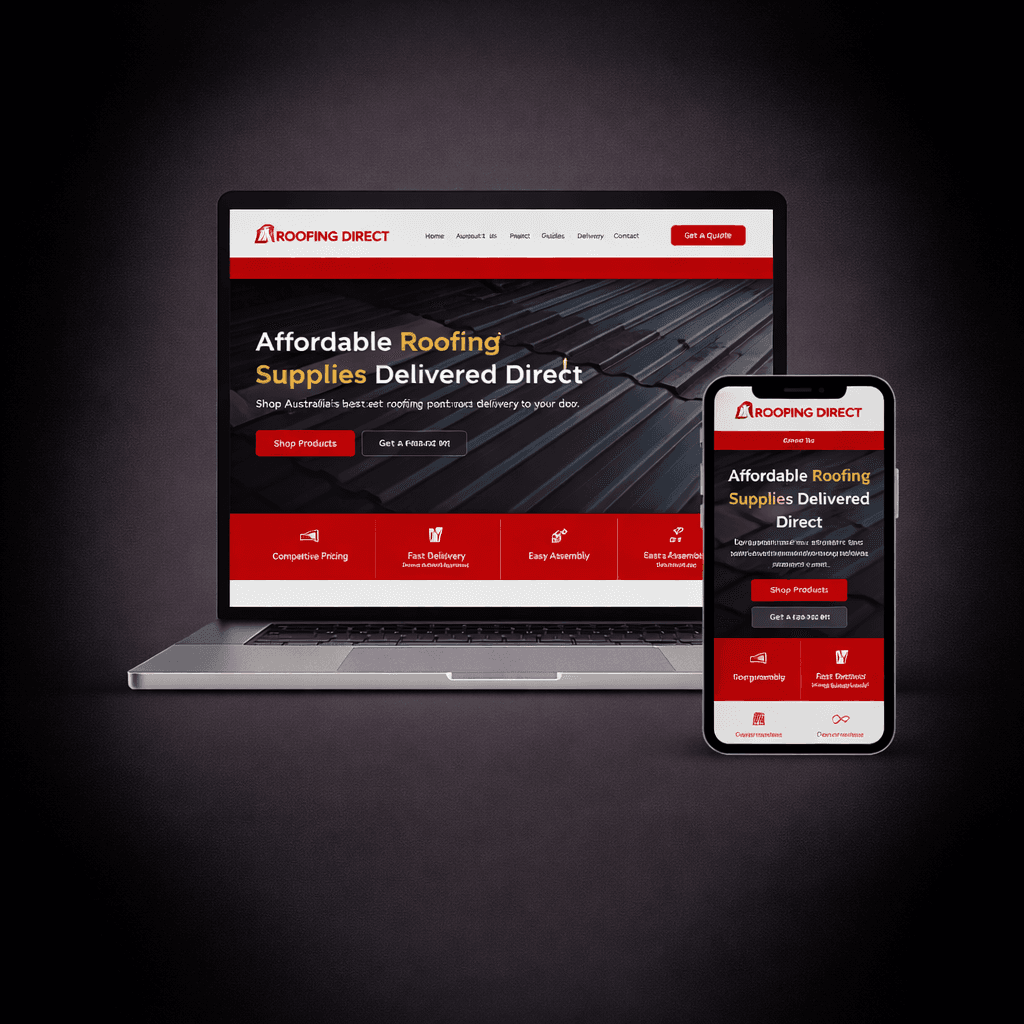 Roofing Direct website