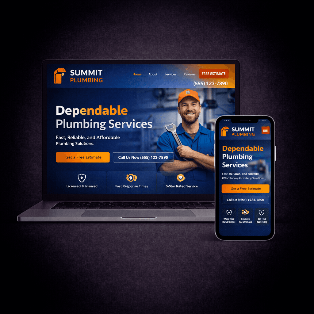 Summit Plumbing website